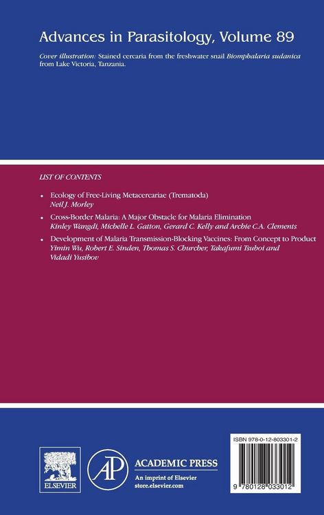 Produktbild: Advances in Parasitology