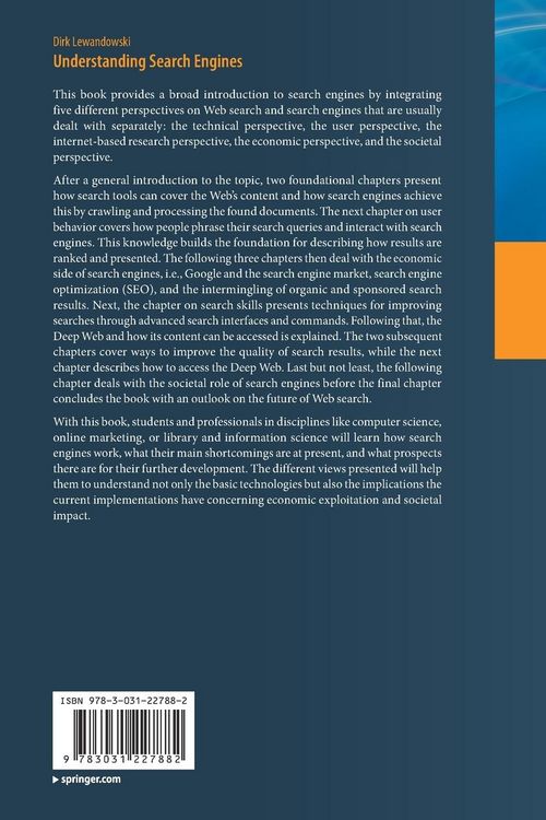Produktbild: Understanding Search Engines