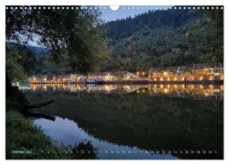 Produktbild: Romantisches Miltenberg am Main (Wandkalender 2026 DIN A3 quer), CALVENDO Monatskalender