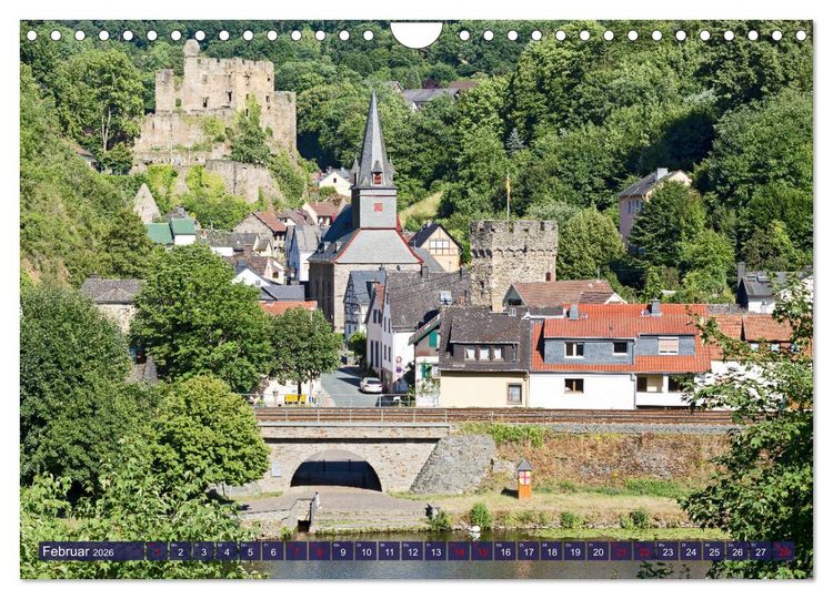 Produktbild: Sehnsuchtsziel Lahn (Wandkalender 2026 DIN A4 quer), CALVENDO Monatskalender