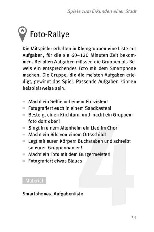 Produktbild: Die 50 besten Stadtspiele