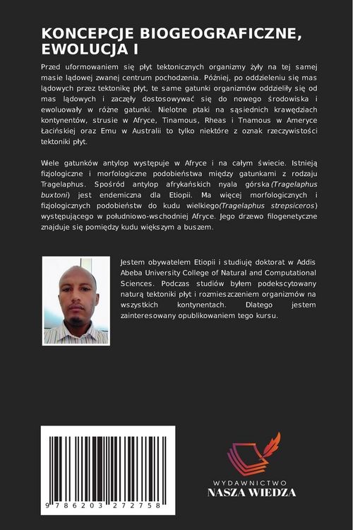 Produktbild: KONCEPCJE BIOGEOGRAFICZNE, EWOLUCJA I