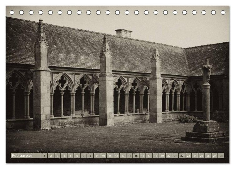 Produktbild: Kirchen, Kl&ouml;ster, Kalvarienberge (Tischkalender 2026 DIN A5 quer), CALVENDO Monatskalender