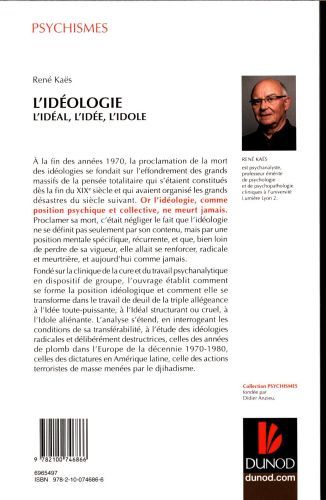 Produktbild: L'id&eacute;ologie - l'id&eacute;al, l'id&eacute;e, l'idole