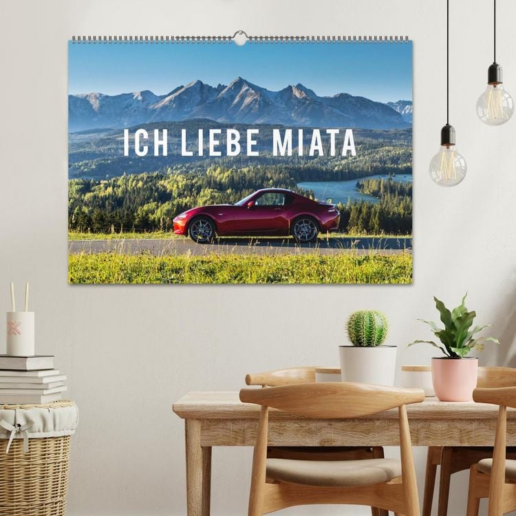 Produktbild: Ich liebe Miata (Wandkalender 2026 DIN A2 quer), CALVENDO Monatskalender