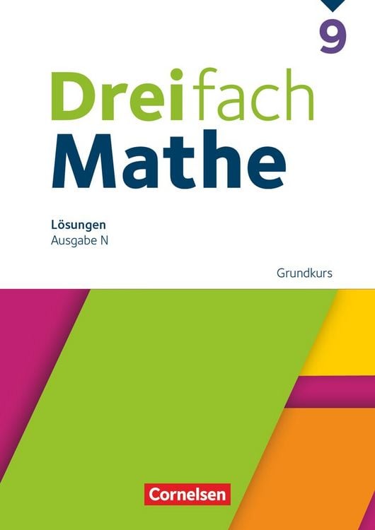 Produktbild: Dreifach Mathe - Ausgabe N - 9. Schuljahr
