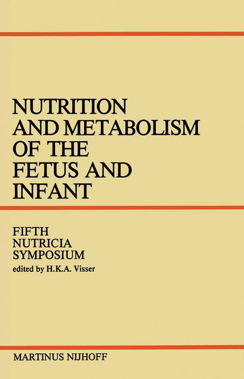 Produktbild: Nutrition and Metabolism of the Fetus and Infant