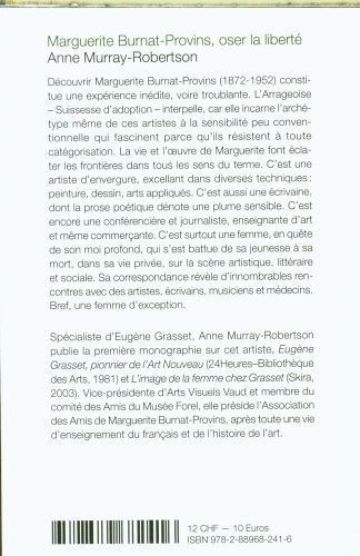 Produktbild: Marguerite Burnat-Provins : oser la libert&eacute;