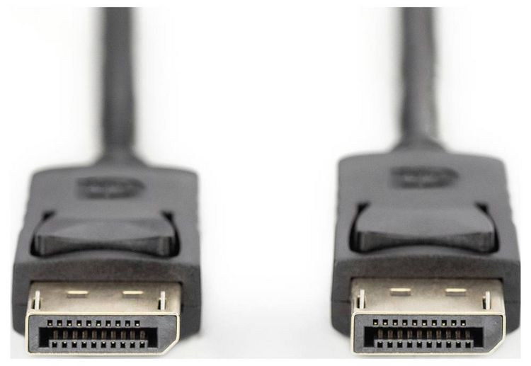 Produktbild: Digitus DisplayPort Anschlusskabel DisplayPort Stecker, DisplayPort Stecker 2.00 m Schwarz AK-340103-020-S DisplayPort-Kabel