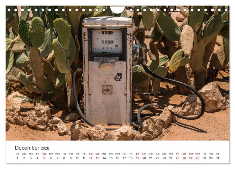 Produktbild: Old cars in Solitaire Namibia (Wall Calendar 2026 DIN A4 landscape), CALVENDO 12 Month Wall Calendar