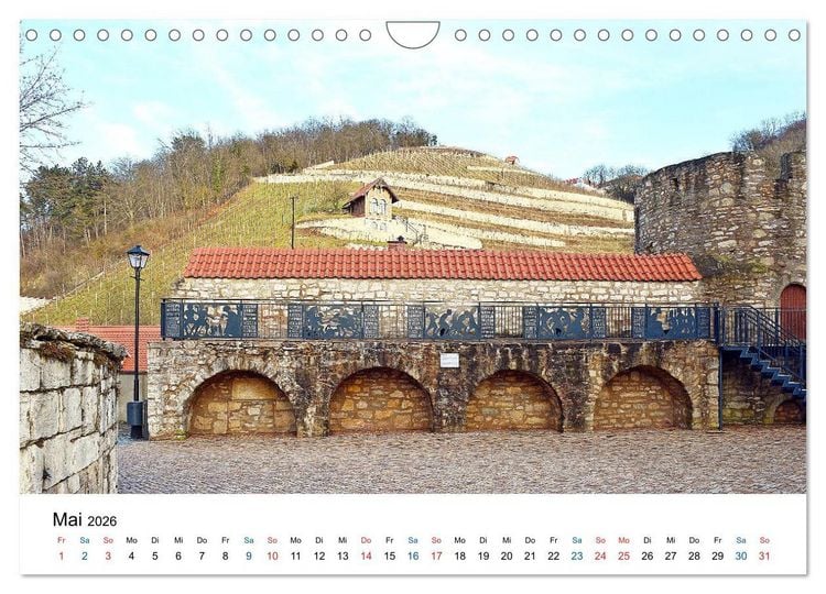 Produktbild: Freyburg an der Unstrut (Wandkalender 2026 DIN A4 quer), CALVENDO Monatskalender