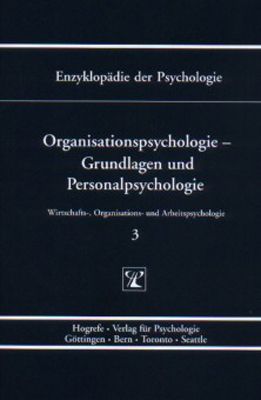 Produktbild: Organisationspsychologie &ndash; Grundlagen und Personalpsychologie