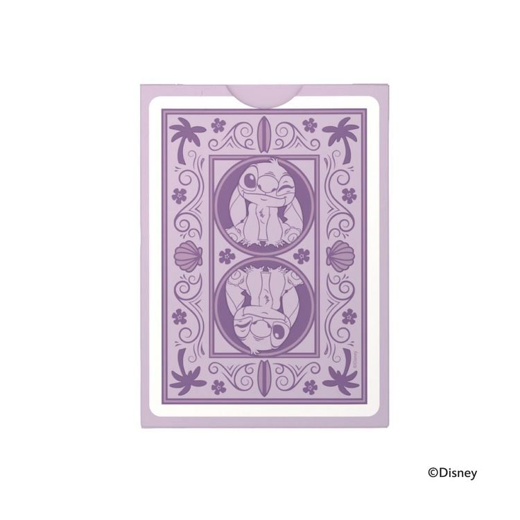 Produktbild: Bicycle&reg; Disney Stitch Purple (Designer Spielkarten, Poker, Skat...)