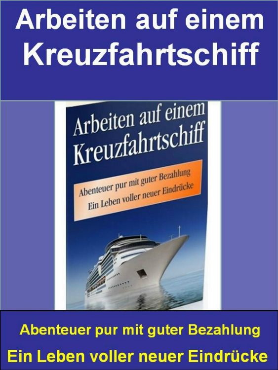 Produktbild: Arbeiten auf einem Kreuzfahrtschiff