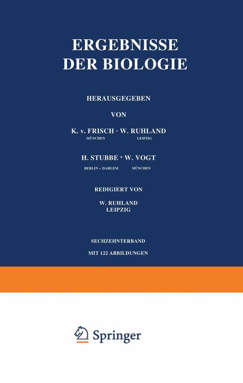 Produktbild: Ergebnisse der Biologie