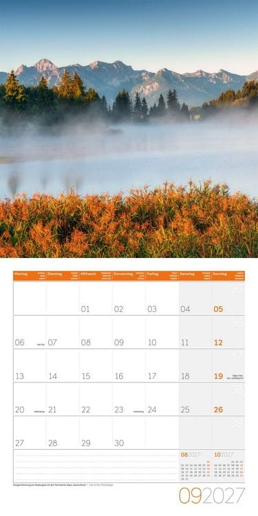 Produktbild: Atempause Kalender 2027 - 30x30 - Art12