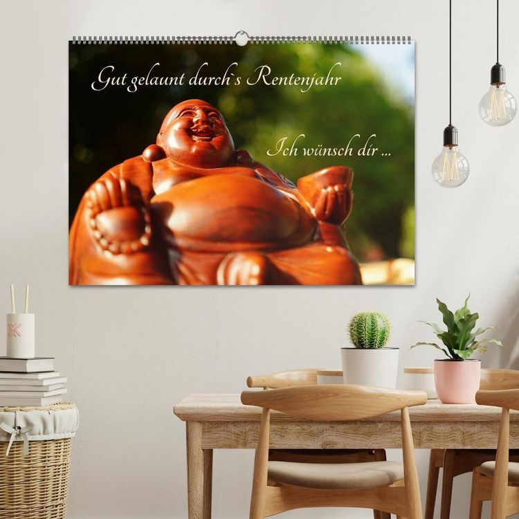 Produktbild: Gut gelaunt durch's Rentenjahr (Wandkalender 2027 DIN A2 quer), CALVENDO Monatskalender