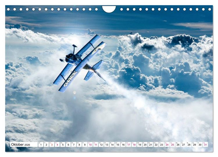 Produktbild: Modellflug in Szene gesetzt (Wandkalender 2026 DIN A4 quer), CALVENDO Monatskalender