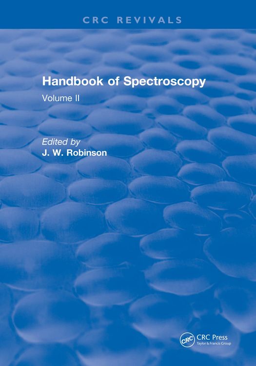 Produktbild: Handbook of Spectroscopy