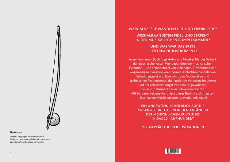 Produktbild: Das Buch der vergessenen Musikinstrumente