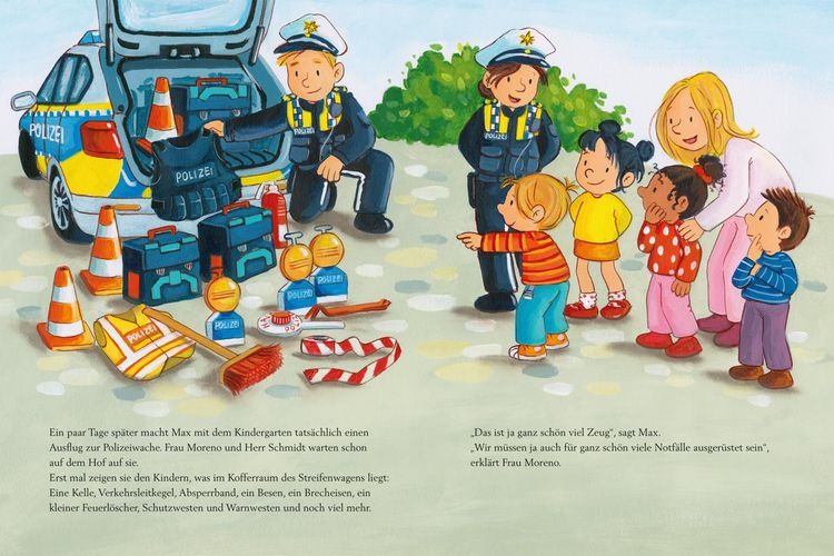Produktbild: Max-Bilderb&uuml;cher: Max und die Polizei