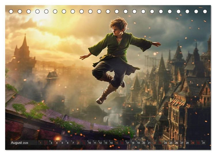 Produktbild: Eine Reise durch die Weltliteratur (Tischkalender 2026 DIN A5 quer), CALVENDO Monatskalender