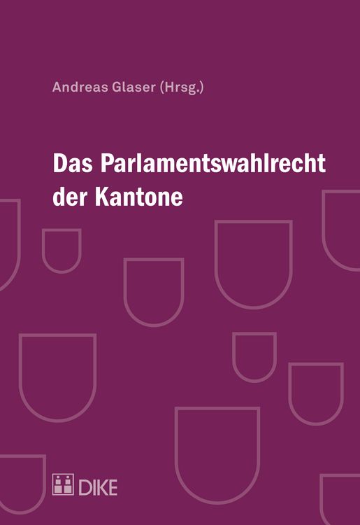 Produktbild: Das Parlamentswahlrecht der Kantone