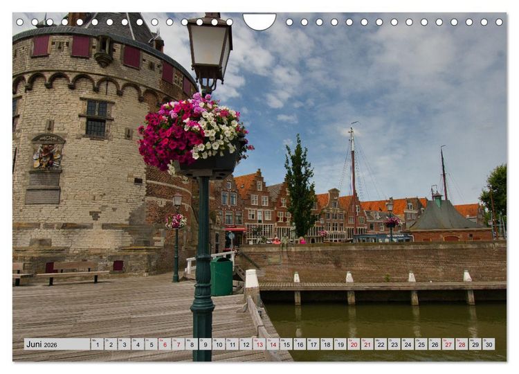 Produktbild: Streifz&uuml;ge durch den Norden der Niederlande (Wandkalender 2026 DIN A4 quer), CALVENDO Monatskalender