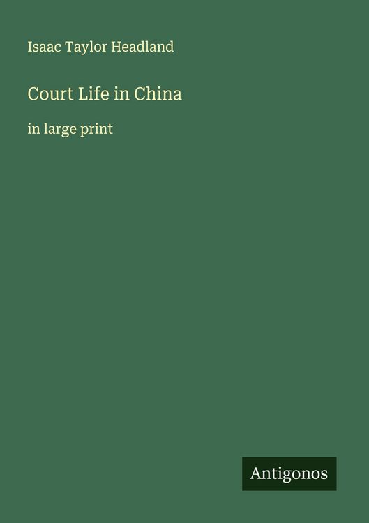Produktbild: Court Life in China