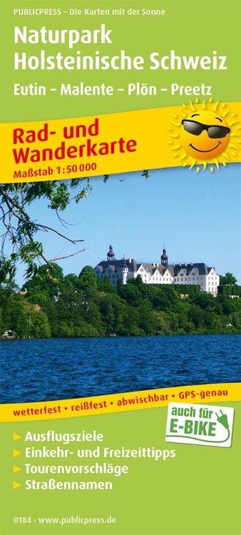 Produktbild: Naturpark Holsteinische Schweiz, Eutin - Malente - Plön - Preetz 1 : 50 000