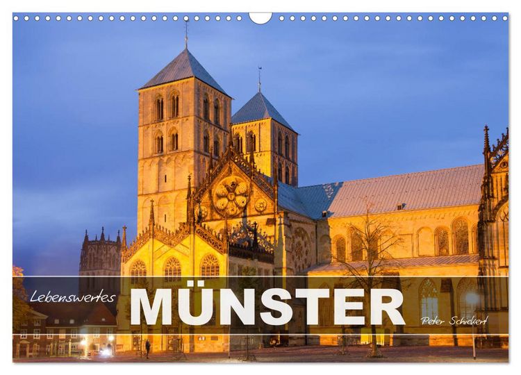 Produktbild: Lebenswertes M&uuml;nster (Wandkalender 2027 DIN A3 quer), CALVENDO Monatskalender