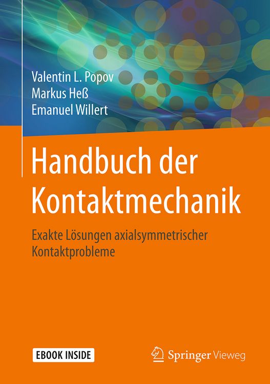 Produktbild: Handbuch der Kontaktmechanik