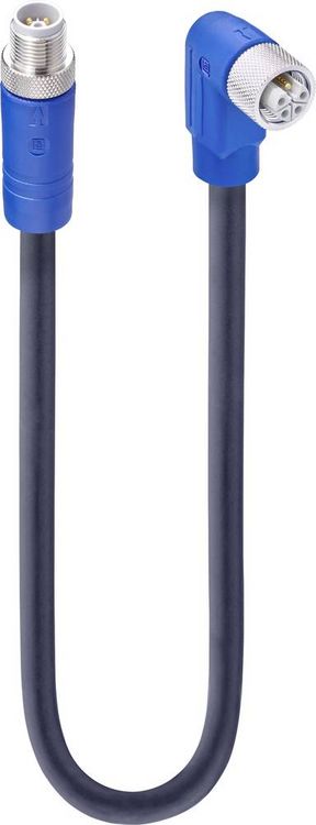 Produktbild: Lumberg Automation 934853174 Sensor-/Aktor-Steckverbinder, konfektioniert M12 Stecker, gerade, Kupplung, gewinkelt 5.00 m Polzahl: 5 1 St.