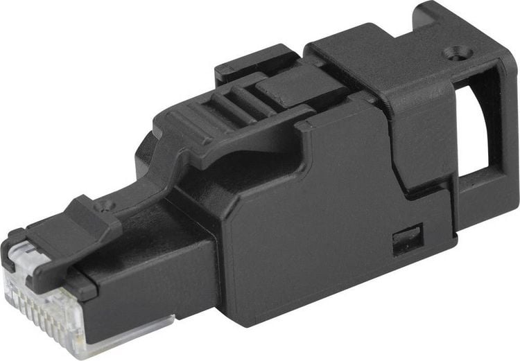 Produktbild: Teleg&auml;rtner 100023051 RJ45-Stecker, feldkonfektionierbar 100023051 Stecker, gerade 1St.