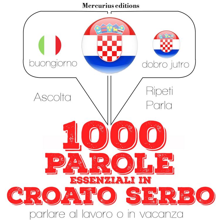 Produktbild: 1000 parole essenziali in croato serbo