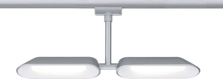 Produktbild: Paulmann Dipper Hochvolt-Schienensystem-Leuchte URail LED fest eingebaut 16 W LED Chrom (matt), Wei&szlig;