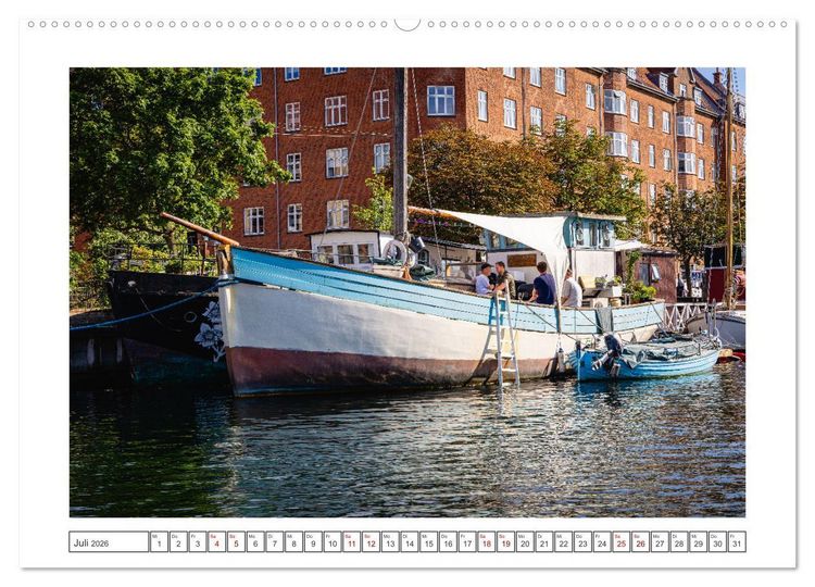 Produktbild: Kopenhagen - Traumst&auml;dte der Welt (hochwertiger Premium Wandkalender 2026 DIN A2 quer), Kunstdruck in Hochglanz