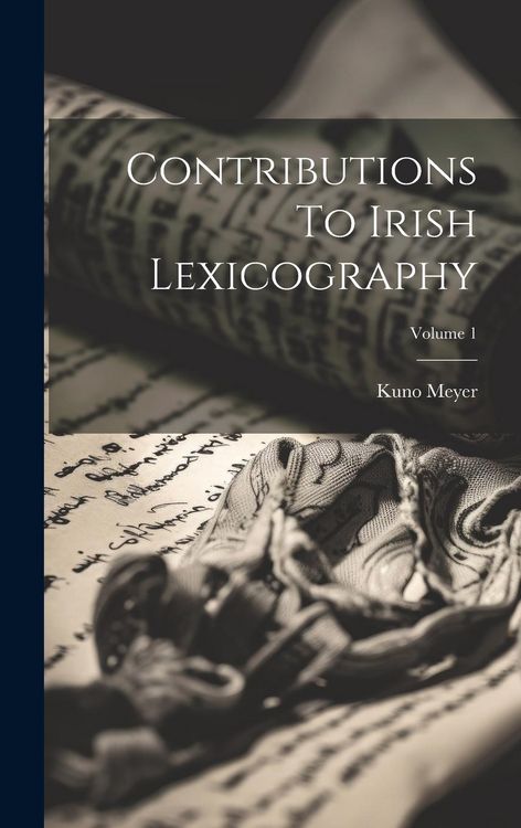 Produktbild: Contributions To Irish Lexicography; Volume 1