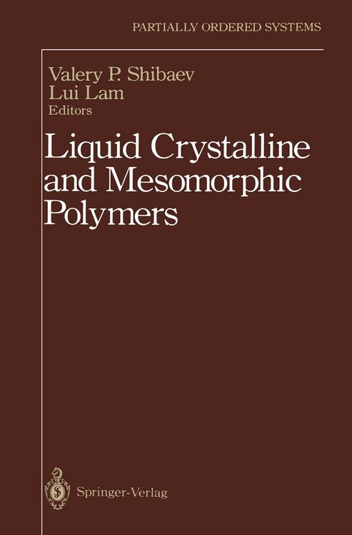 Produktbild: Liquid Crystalline and Mesomorphic Polymers