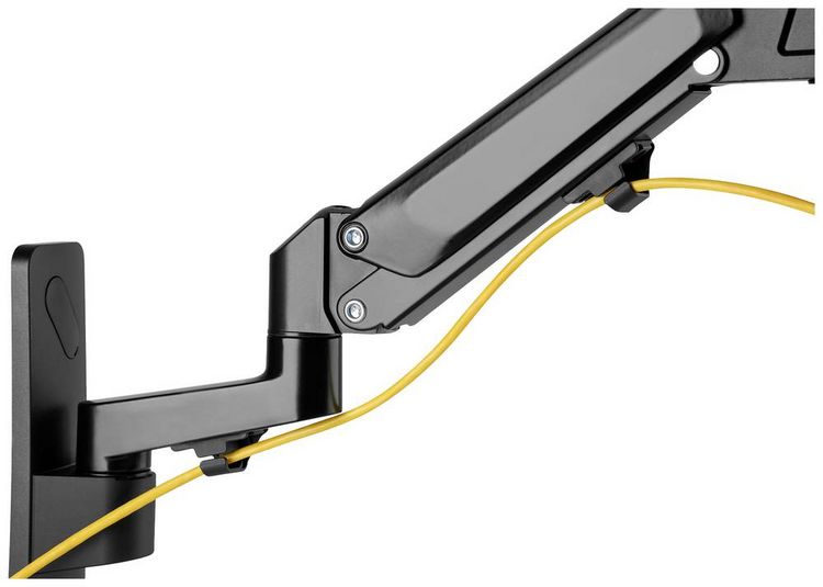 Produktbild: Digitus DA-90428 Monitor-Wandhalterung 1 Display(s) 43,2cm (17\") - 114,3cm (45\") Schwarz Ausziehbar, Drehbar, H&ouml;henverstellbar