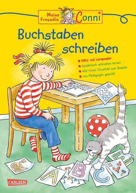 Produktbild: Conni Gelbe Reihe (Besch&auml;ftigungsbuch): Buchstaben schreiben
