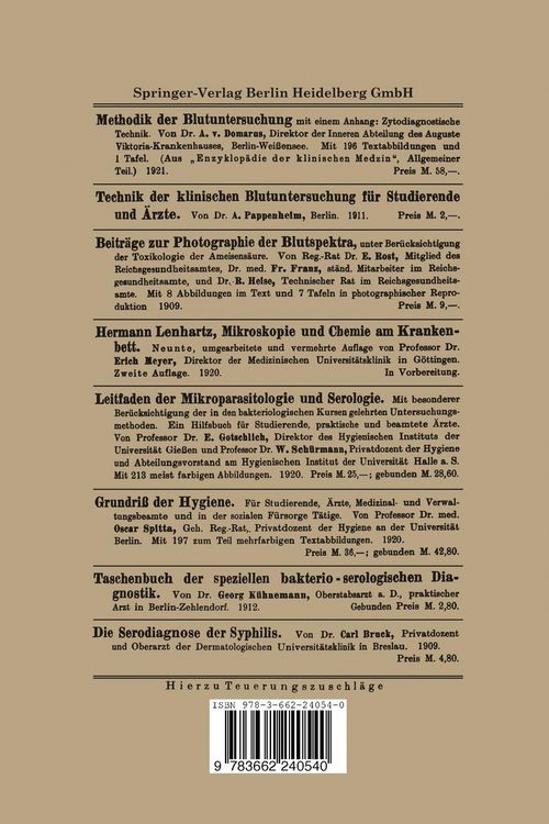 Produktbild: Die Lymphocytose