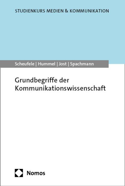 Produktbild: Grundbegriffe der Kommunikationswissenschaft