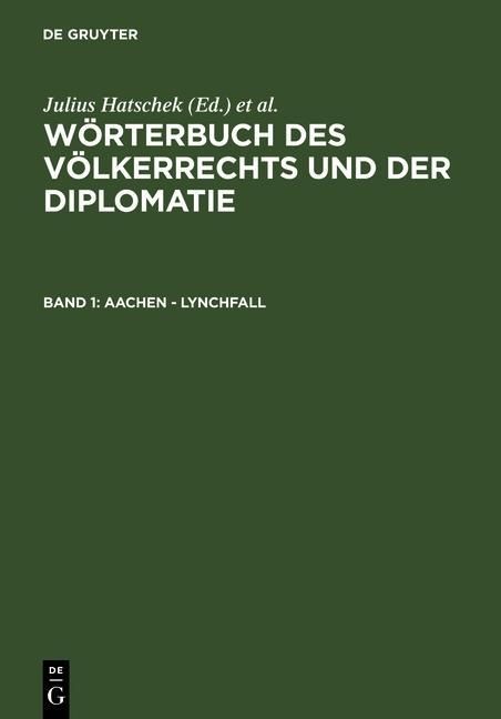 Produktbild: Aachen - Lynchfall