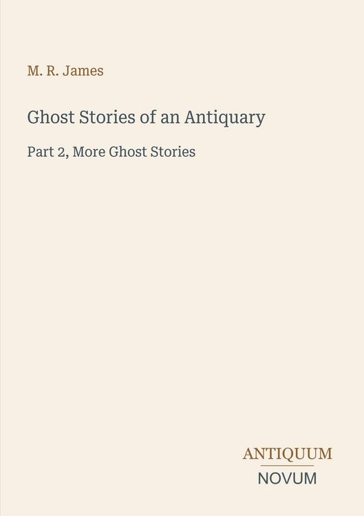 Produktbild: Ghost Stories of an Antiquary
