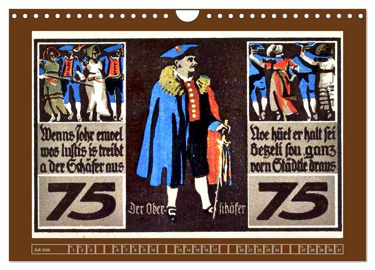 Produktbild: Gru&szlig; aus Rothenburg ob der Tauber (Wandkalender 2026 DIN A4 quer), CALVENDO Monatskalender