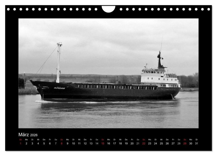 Produktbild: Alte Schiffe (Wandkalender 2026 DIN A4 quer), CALVENDO Monatskalender