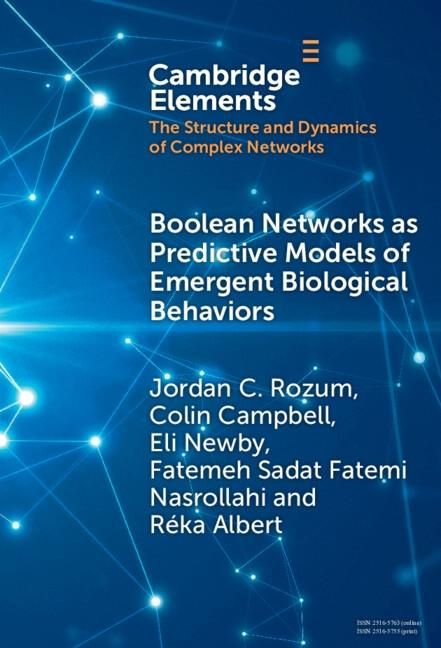 Produktbild: Boolean Networks as Predictive Models of Emergent Biological Behaviors