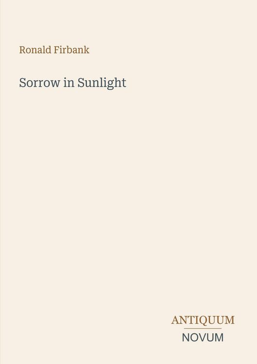 Produktbild: Sorrow in Sunlight