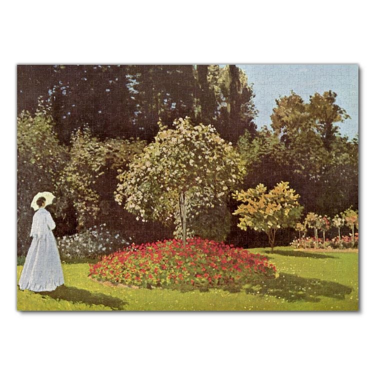 Produktbild: Lais Puzzle Claude Monet - Frau im Garten 1000 Teile